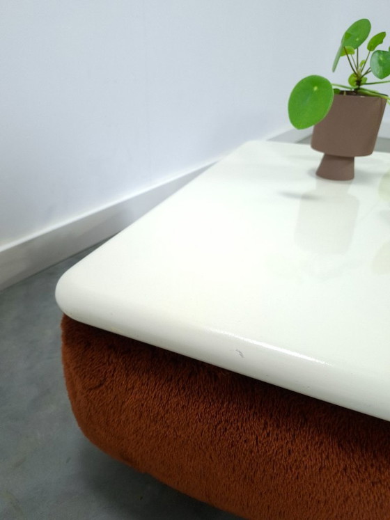 Image 1 of Fluffy Space Age coffee table vintage