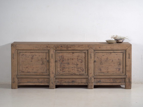 Antique Chinese sideboard in elm wood – Shanxi, circa 1920 (photo 5 of 40)