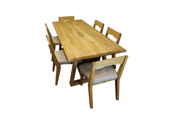 Image 1 of HANDCRAFTED ROVER dining table