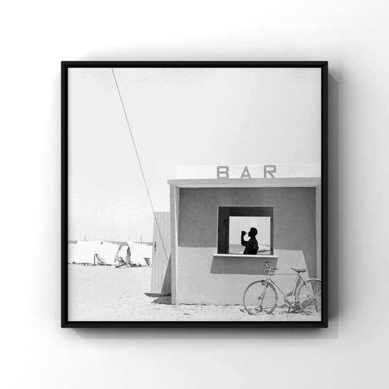 Image 1 of 1x Italian vintage beach photography Branzi 1957