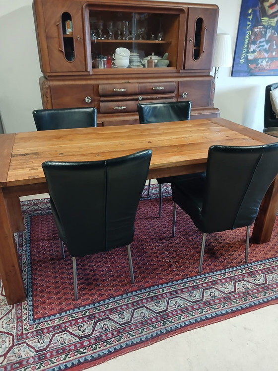 Image 1 of Mesa de comedor de teca