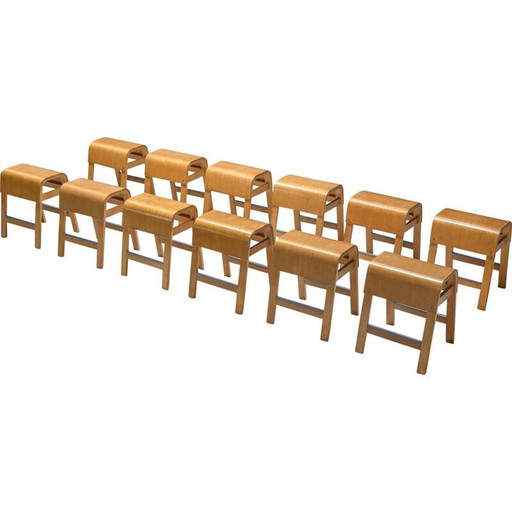 Tabouret vintage scandinave par Ikea, 1970