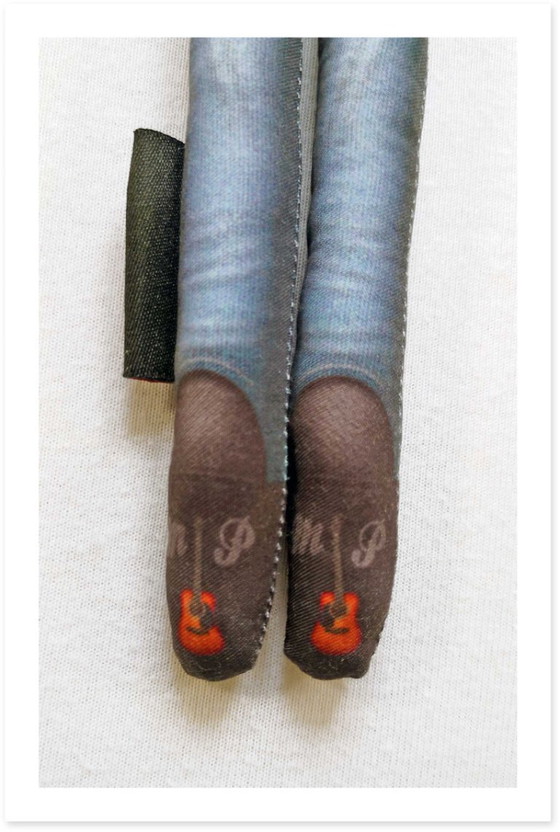 Image 1 of Cadeau Michel Polnareff | Décoration icône française | Poupée de collection artiste chanteur | Cadeau pour mélomane