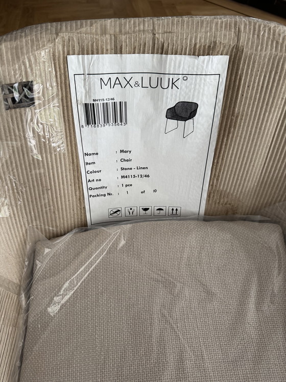 Image 1 of Borek Max & Luuk 6 sedie Mary NUOVO