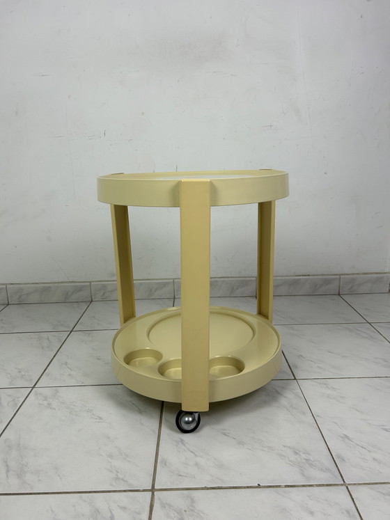 Image 1 of Tavolino/carrello vintage in stile era spaziale