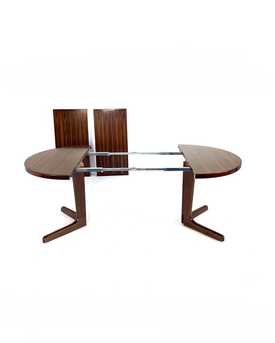 Image 1 of Vintage Danish extendable dining table '60