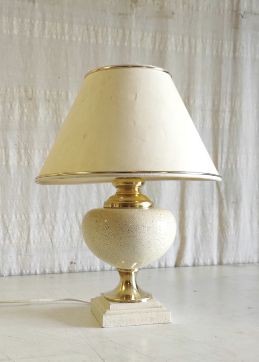Designer lamp base by Le Dauphin - mid-20th century