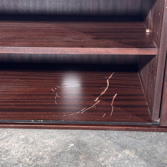 Sculptural Sliding-Door Sideboard / TV Stand, 1990s – Brass (photo 12 of 15)