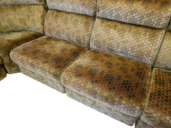Canapé d'angle modulaire vintage, années 1970 – Canapés d'angle, Textile (photo 4 of 7)