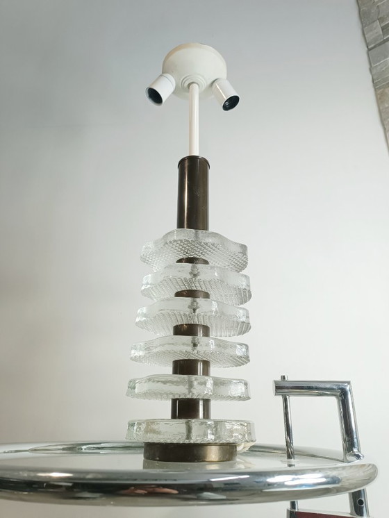 Image 1 of Lampe de table par Carl Fagerlund pour Orrefors 1970s