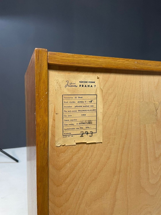 U-458 Sideboard by Jiří Jiroutek, Czechoslovakia, 1960s – Wood (photo 12 of 13)
