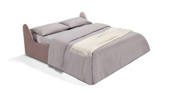 Divano letto Sax Dienne Compact - versione tessuto beige – Divani letto, Tessile, Metallo (photo 4 of 6)