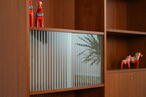 Image 1 of Teak bookcase, Danish design, 1970s, production: Denmark