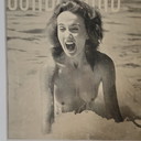 Authentic Framed Health & Efficiency Summer Annual 1948 – "Sunbathing Pictorial" – Original Vintage Page