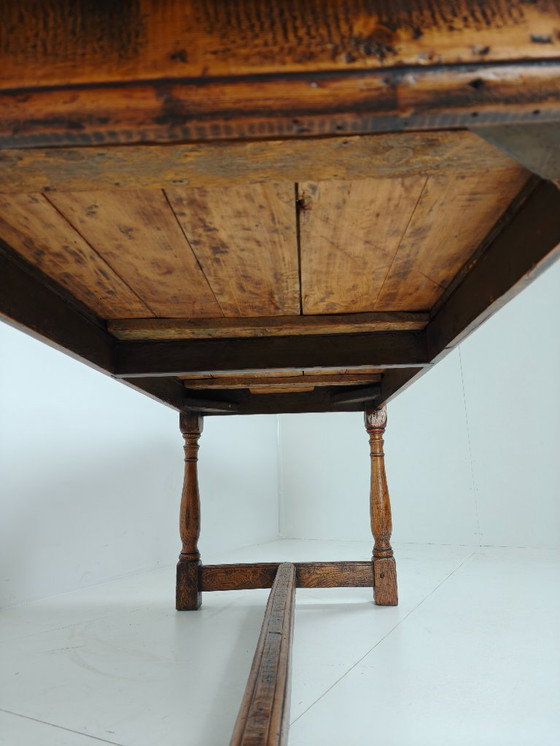 Image 1 of bellissimo tavolo da pranzo antico francese