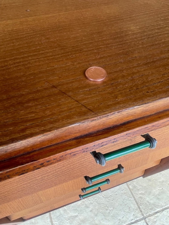 Image 1 of Mid-Century, Ash and Mahogany Sideboard 1950s
