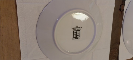 Image 1 of DESIGN-IKONE: Taitù "Dieci" 1986 Zeitkapsel neu 25-teilig – Komplettes Set für 4 Personen + komplettes Ersatzset!