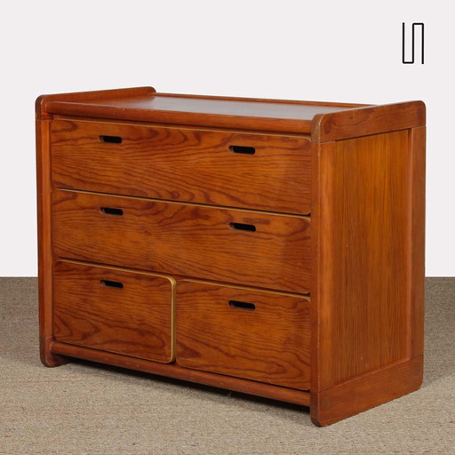 Commode Vintage En Pin Des Années 1980