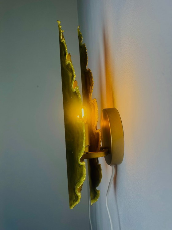 Model 5193 Brutalist Wall Lights by Svend Aage Holm-Sørensen for Holm-Sørensen & Co, Denmark, 1960s – Brass (photo 3 of 7)