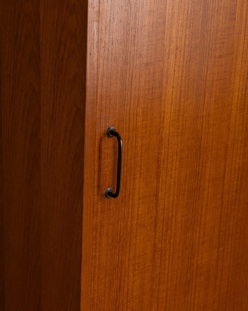 Armoire en bois vintage des années 1960, conçue par ZAM Milano, Italie.