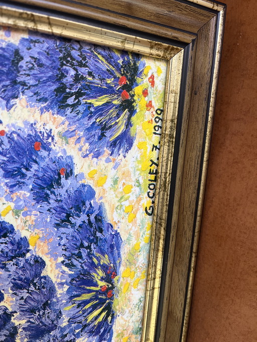 Artist painting - Gérard Coley -1999