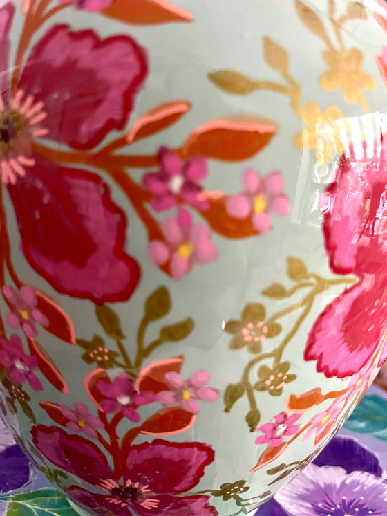Image 1 of Hand-painted vase