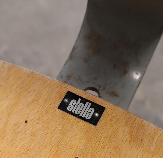 Image 1 of 2 x Stella vintage industriële draaistoelen