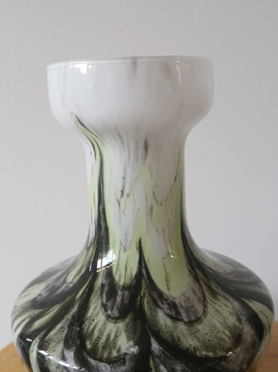 Image 1 of ITALIAN OPALINE VASE