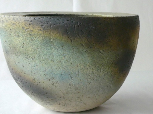 Hand-Formed Pottery Bowl