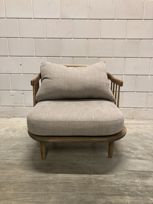 Fauteuil &Tradition Fly SC10 Hot Madison 094 chêne fumé