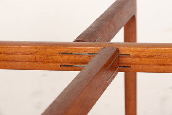 Image 1 of Coffee table, folding, Danish teak, model 4508 by Engholm and Willumsen for Fritz Hansen, 1960s.