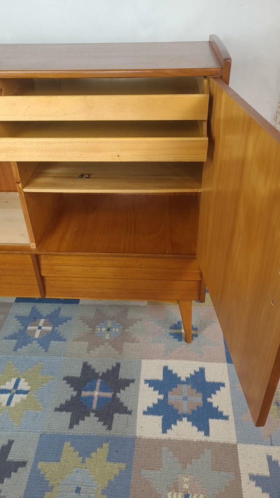 Image 1 of Armario escandinavo de teca y haya (años 60) 