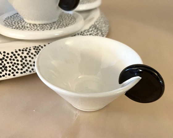 Centrotavola Massimo Materassi, Mas Italy, ceramica Memphis, set completo – Servizi da tavola, Metal (photo 11 of 18)