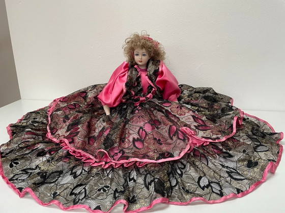 Image 1 of Large vintage collectible furniture doll