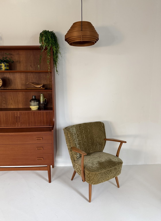 Image 1 of Lampada a sospensione vintage a stecche, Hans Agne Jakobsson anni '60