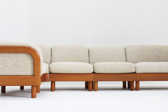 Image 1 of Vintage Deense Mid century sofa massief teak Olsen Laursen jaren 60