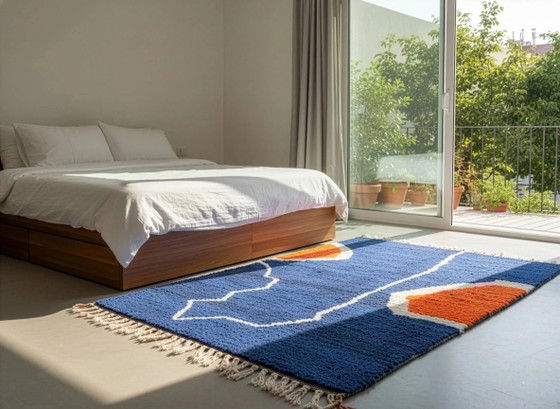 Tappeto marocchino in pura lana fatto a mano 3x2 m – Tappeti, Wool, Modern (photo 5 of 12)
