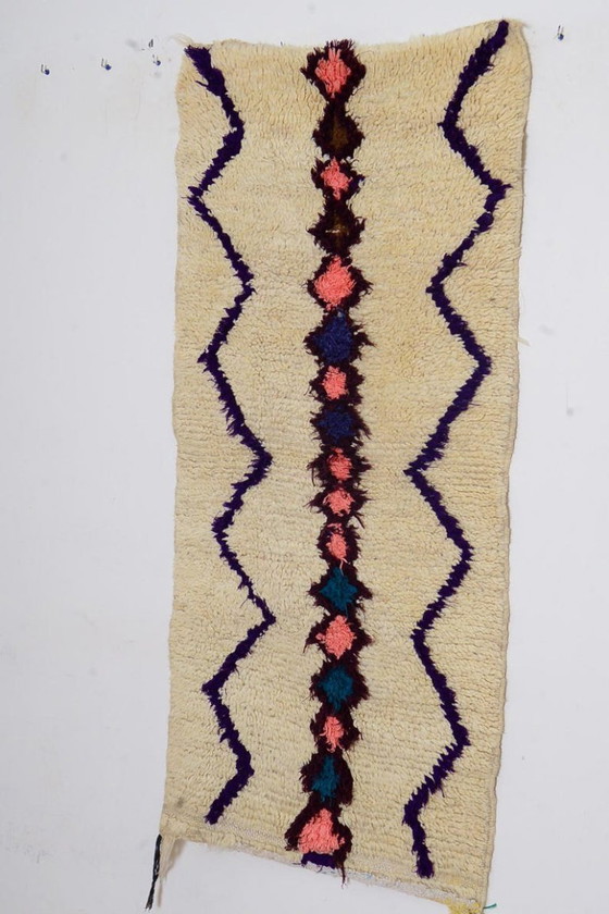 Image 1 of Alfombra de pasillo hecha a mano de 300 cm x 100 cm.