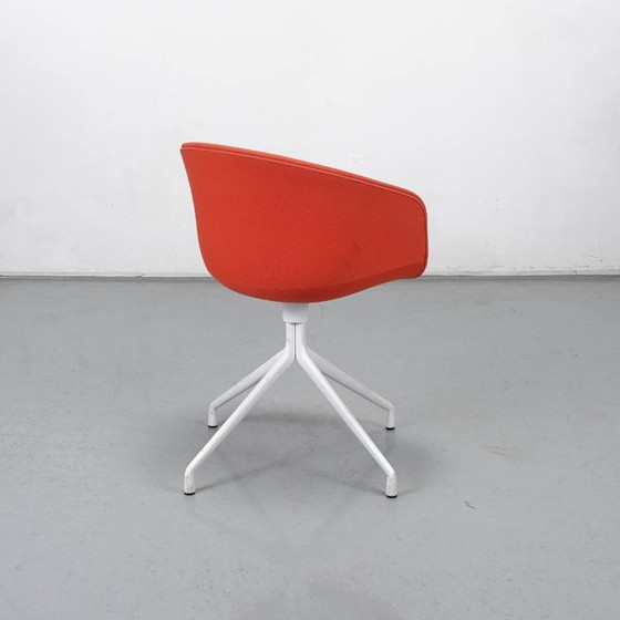 2x Hay AAC21 kuipstoel, oranje – Draaistoelen, Metal, Textile (photo 4 of 6)