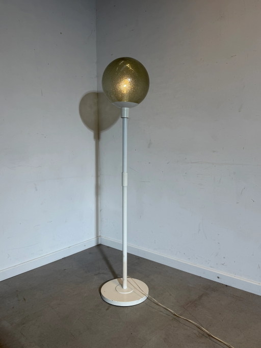 Lámpara de pie vintage con forma de cuenco – vloerlampen, Glass