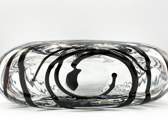 Image 1 of Mouth-blown glass bag / vase, Leonardo