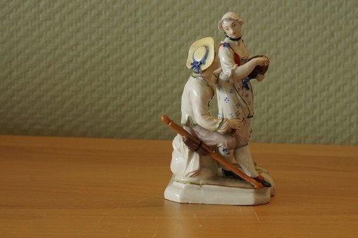 Ludwigsburg XVIII secolo, gruppo di contadini