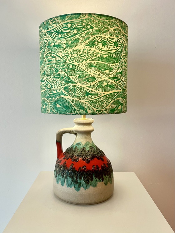 Bodo Mans pour Bay Keramik - Transformé en lampe de table sans fil | 43 cm – Bay Keramik - West Germany (photo 5 of 14)