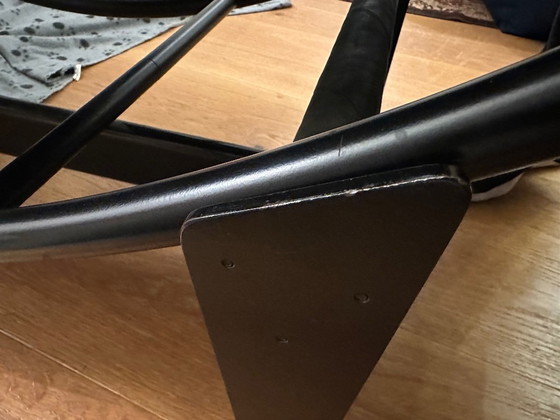 Image 1 of Original Cassina LC4 Chaise Longue – Vintage (50 years) with like-new red leather upholstery