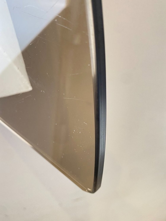 Vintage modulaire hoekwandkast uit de jaren 70 met glazen en gouden metalen frame. – Boekenkasten, Glass (photo 13 of 20)