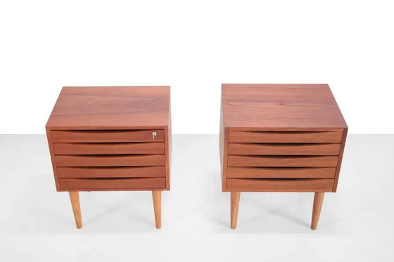 Cómodas de teca de diseño danés – Wood, Scandinavian (photo 4 of 7)