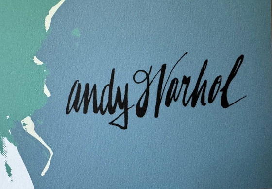 Image 1 of 1986 Carnegie Museum of Art After Andy Warhol "Pink - Hand Numbered" Lithograph