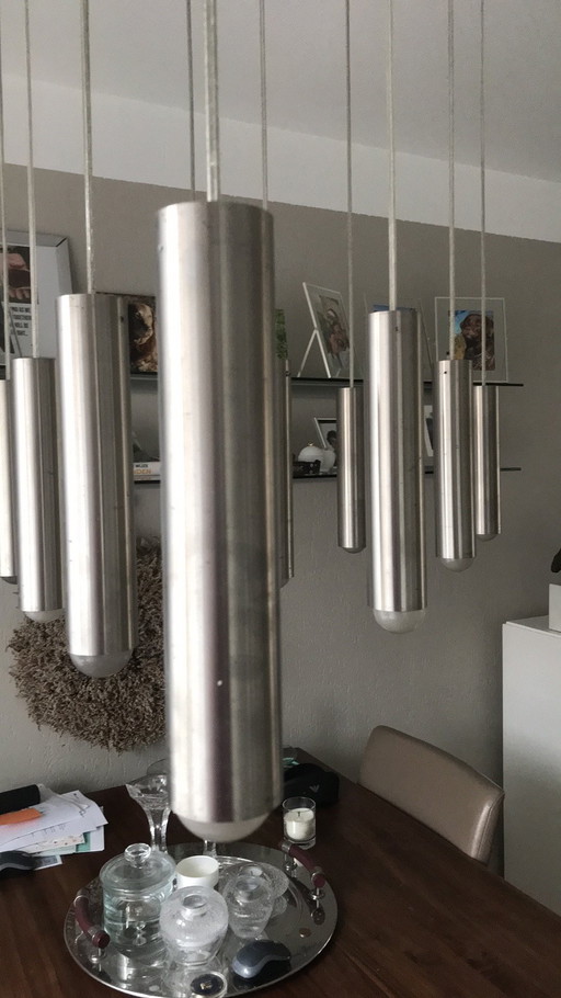 flafondlamp rvs van het designermerk zahl