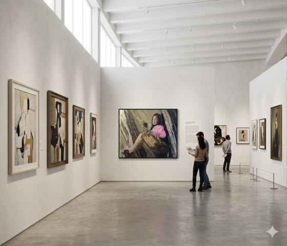 Image 1 of Artwork "Selfie" by Th. G. Kellnberger