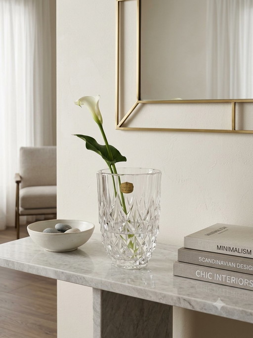 Val Saint Lambert Modell NICOLE Kristall Vase